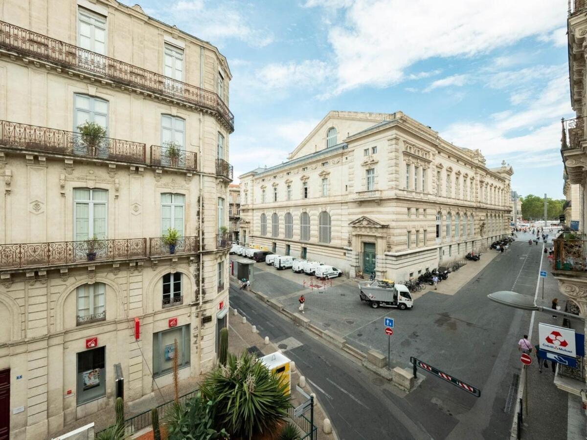 Ferienwohnung L'Opera - Climatisation Et Vue Imprenable Montpellier Exterior foto
